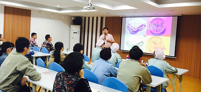 JIT流水線改造動員大會現場 JIT流水線改造動員大會現場