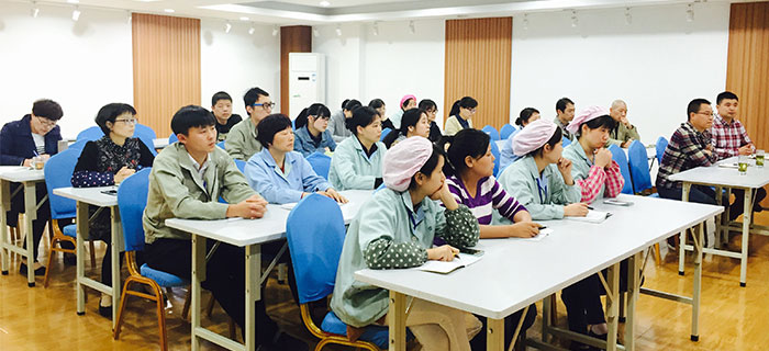 劉潭JIT流水線改造動員大會現場 劉潭JIT流水線改造動員大會現場