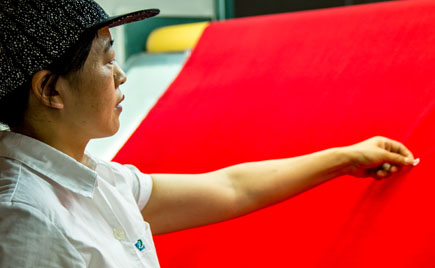 2017年劉潭服裝檢測部全新調整，面料檢測將更加專業化