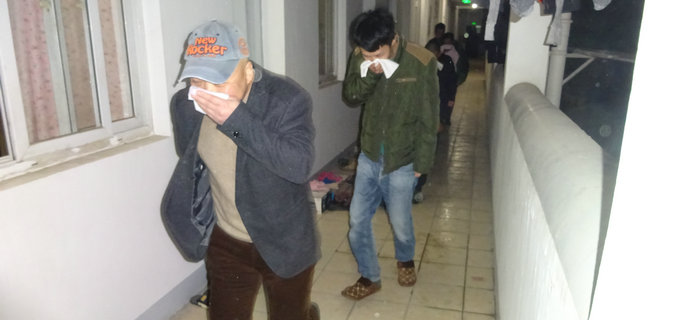 劉潭服裝員工夜間宿舍應急逃生疏散演練獵影