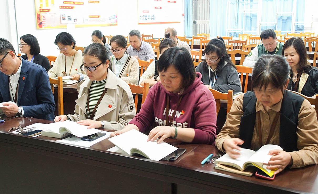 5 劉潭服裝黨課學習