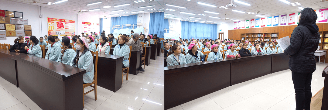 劉潭服裝產改工作