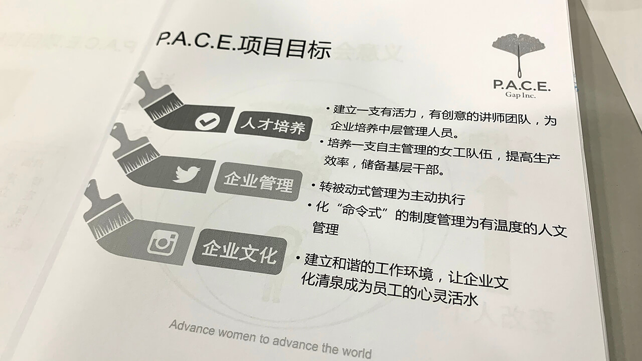 09 劉潭服裝廠gap線上培訓(xùn)