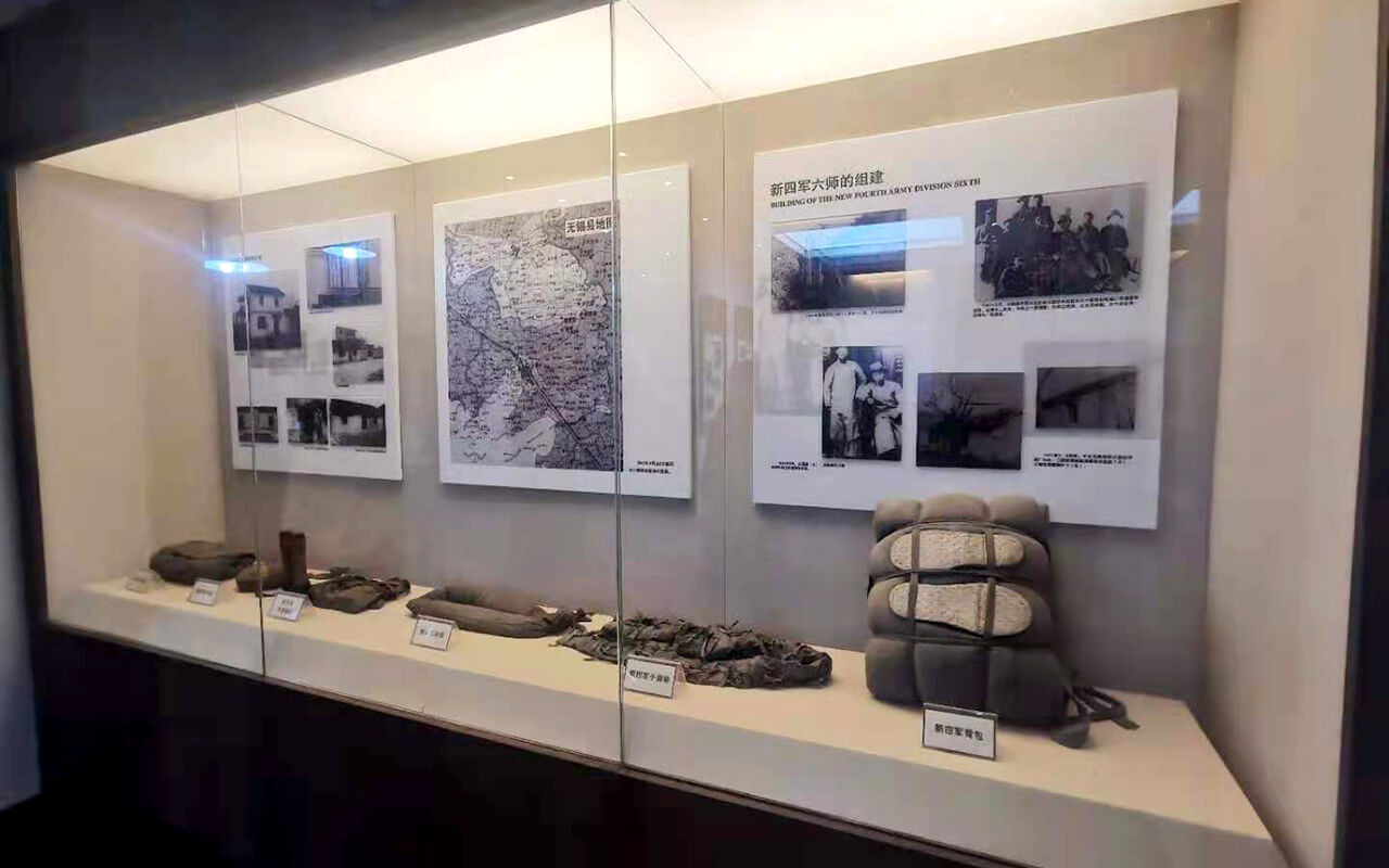 06 劉潭服裝廠黨員參觀新四軍六師部舊址紀念館