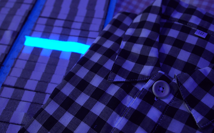 1 劉潭服裝廠教你測熒光