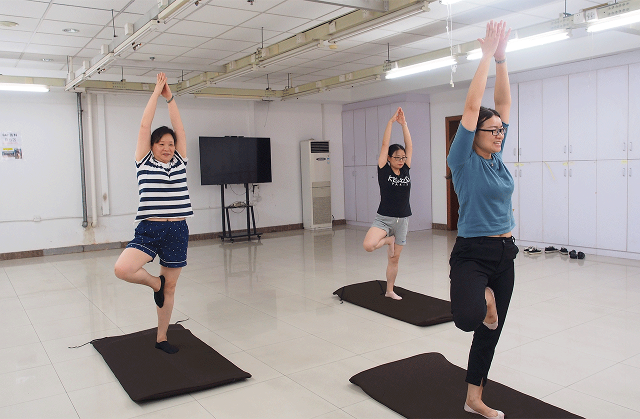 劉潭服裝廠員工活動