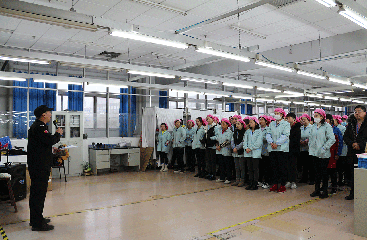 2 劉潭服裝廠開展節(jié)前安全生產(chǎn)教育