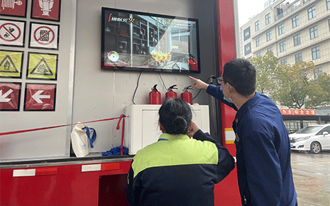 消防宣傳進企業，助力劉潭服裝節后復工復產