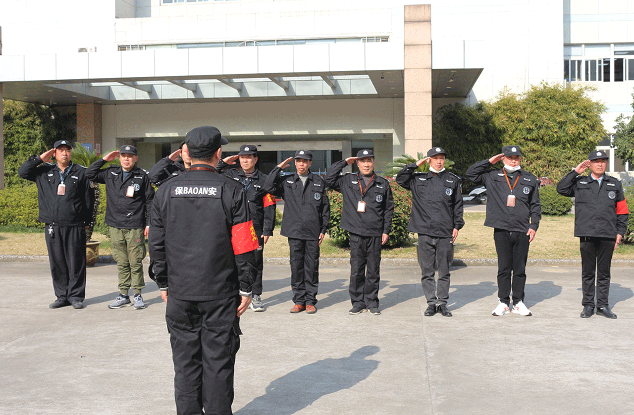 劉潭服裝廠強化保安培訓