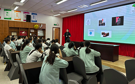 蓋璞公司聯(lián)合劉潭服裝開(kāi)展P.A.C.E相關(guān)課程