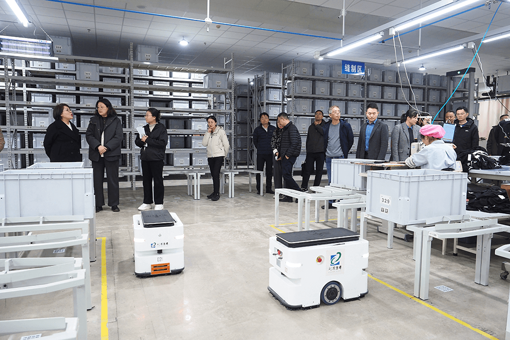 政協領導蒞臨劉潭服裝,共探智能制造新征程 政協領導蒞臨劉潭服裝,共探智能制造新征程