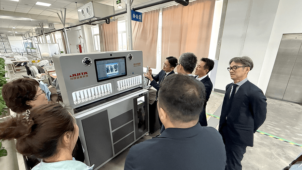 日本重要客戶到訪劉潭服裝,共探合作新機遇 日本重要客戶到訪劉潭服裝,共探合作新機遇