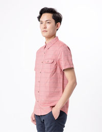 全棉短袖襯衫