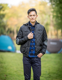 平紋仿記憶布外套