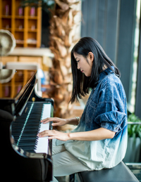 女式牛仔吊染襯衫