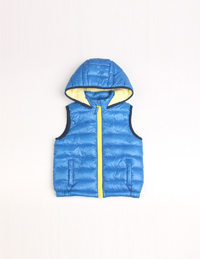 男童加絨無袖背心