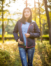 女士連帽薄外套