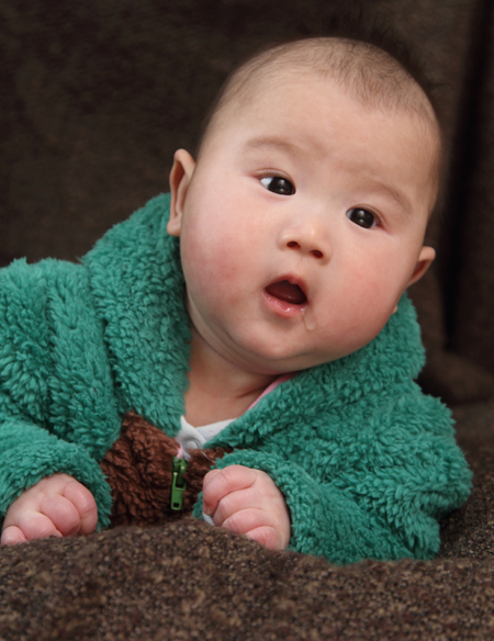 嬰兒連體小恐龍爬爬裝