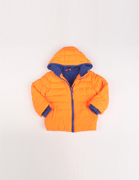 男童連帽外出棉服