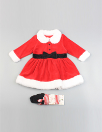 圣誕女童裙裝