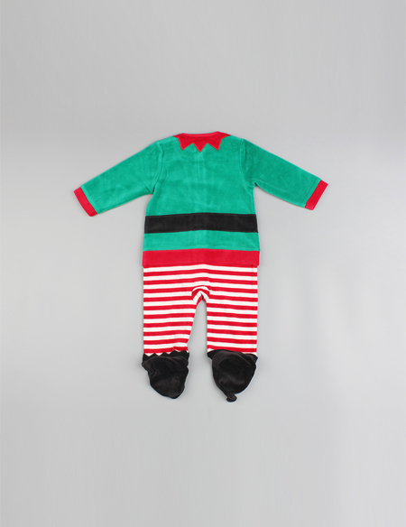 兒童條紋連體服