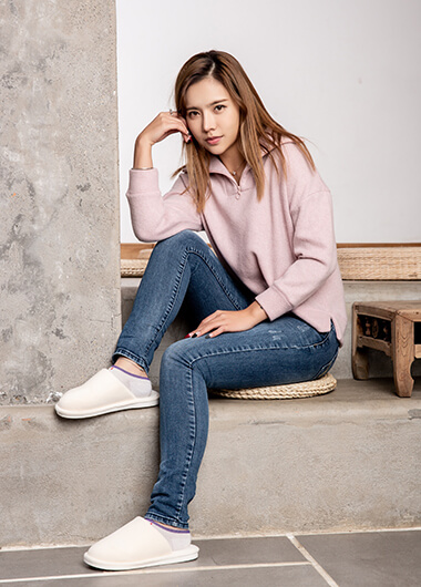 女士針織套頭衛衣