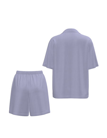 女士短袖短褲家居服套裝