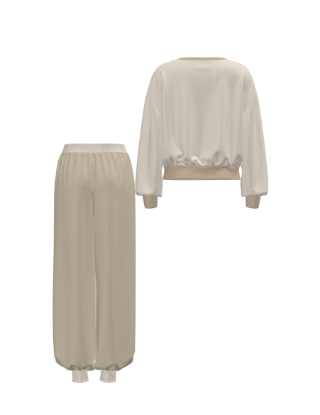 女款春夏家居服套裝